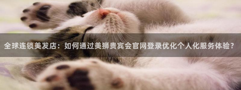 辉达娱乐平台官网登录入口：全球连锁美发店：如何通过美狮贵宾会官网登录优化个人化服务体验？